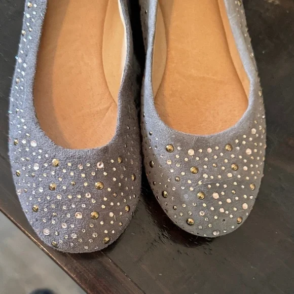Sperry Silver Studded Loafers - Picture 5 of 8